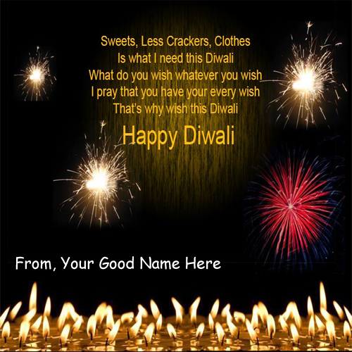 Awesome Diwali Wishes Latest DP Name Profile Pictures