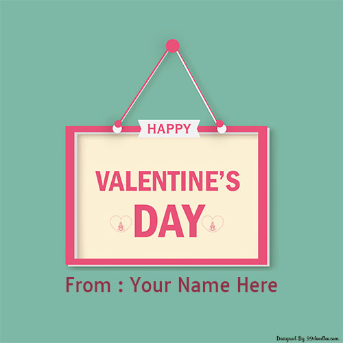 Generate Your Name With Happy Valentines Day Wishes