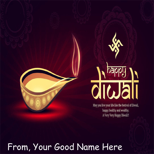2015 Best Diwali Wishes Candles Name Greeting Pics