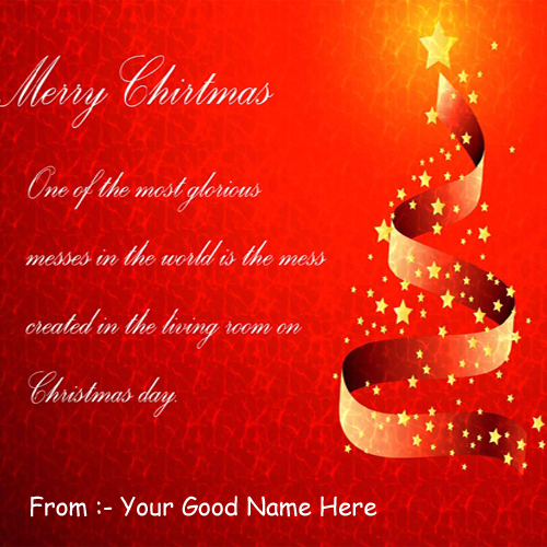 Merry Christmas Wishes Greeting DP Name Profile Pics